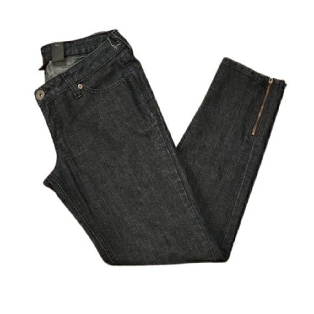 [City Streets] Mid Rise Ankle Zipper Jeans - Size 9